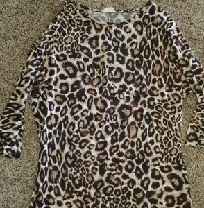Cheetah print shirt